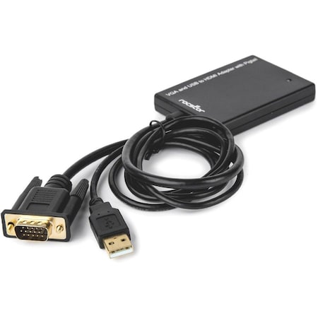 Rocstor VGA TO HDMI PRTBL ADAPTER WITH Y10A218-B1