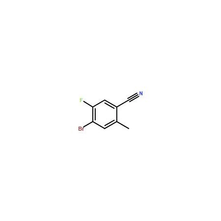 Ak Scientific 4-Bromo-5-fluoro-2-methylbenzonitrile (1g), CAS 916792-15-9 X4285-1g