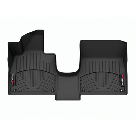 Weathertech Black, FloorLiner 1st Row Over The Hump 4418201