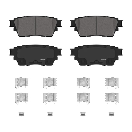 Wagner Brake QuickStop Rear Disc Brake Pad Set Ceramic,  ZD2200