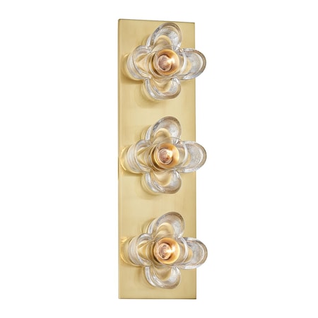 Mitzi Shea 3 Light Bath And Vanity 33 In. Aged Brass H410303-AGB