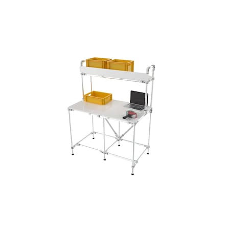 Trilogiq Worktable With Edged Flat Picking Shelf. 20355-12