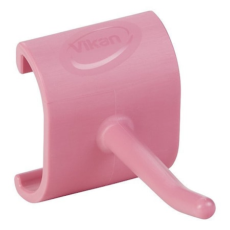 Vikan Part Hook for Wall Brackets, Pink 10041