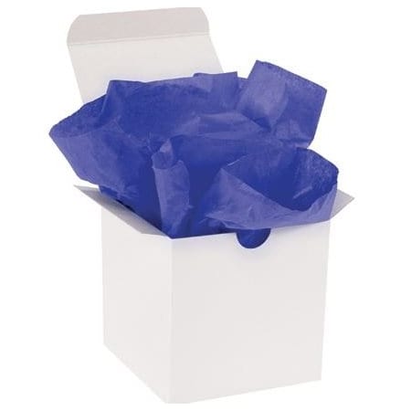 Bubblefast 960 15 x 20'' Parade Blue Gift Grade Tissue Paper BFT1520C