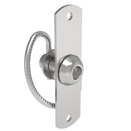 Southco Compression Latch, Self-Adjusting, ToolHead Recess, Rivet / Screw thru hole Installation 57-T-10