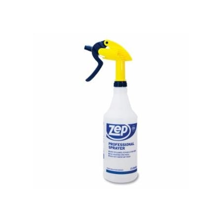Zep Retail Professional Sprayer Bottle, 32 oz, White/Yellow/Blue, 36PK 019-HDPRO36