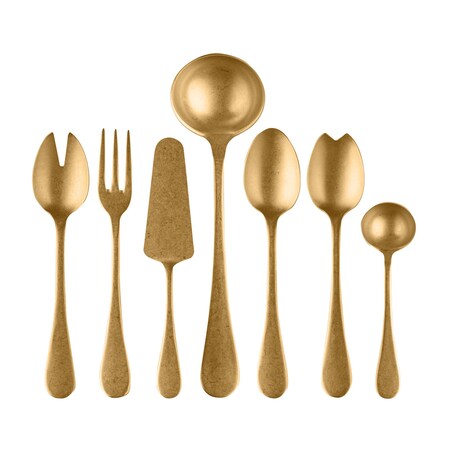 Mepra Vintage Gold Serving Set - 7 Pcs. 1097VI2207