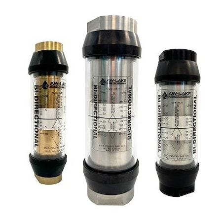 Aw Lake Bi-Directional Variable Area Flow Meter B5A6HK88BI