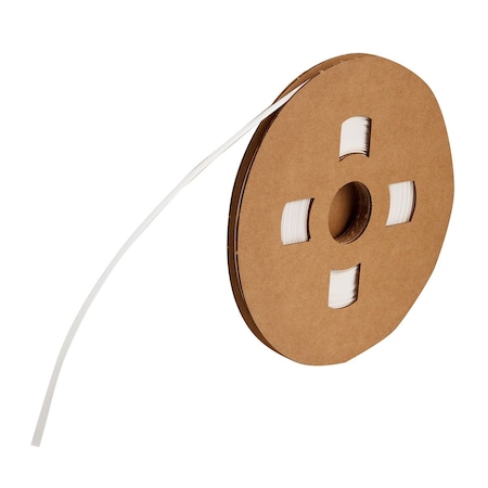 Brady PermaSleeve Heat Shrink Wire and Cable Continuous Labels for 3in Core Printers, 3/32in Dia White PS-C-094-WT