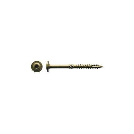 Big Timber Construction Screws No. 15 Ga. X 3" L Star Round Head 1 lb Bronze CTX153-25