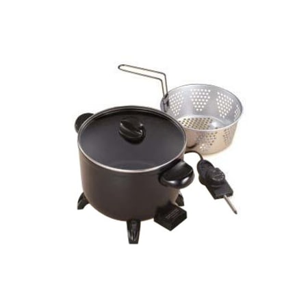 National Presto Kitchen Kettle Series Multi-Cooker/Steamer, 6 qt Capacity 06006