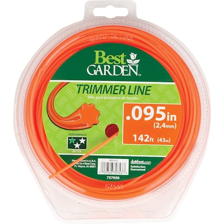 Best Garden 0.095'' x 142 Ft. Universal Geared Trimmer Line 16253