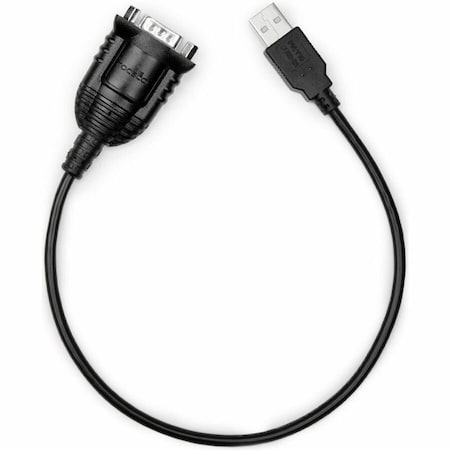 Rocstor PREMIUM 1FT 0.3M USB TO SERIAL CABLE WITH FTDI AND COM PORT RETENTION, DB9 MAL Y10C882-B1