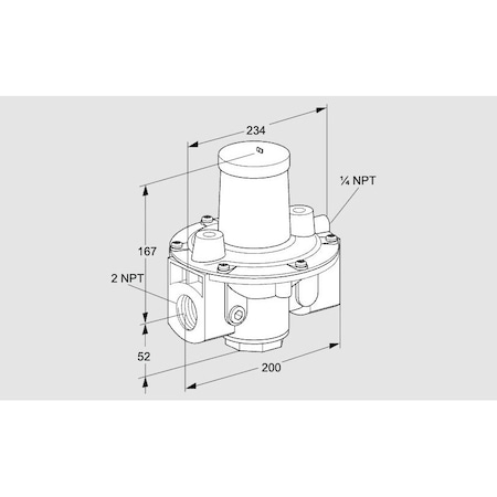 Honeywell Kromschroder Regulator, GDJ 50TN04-0 KS03155085
