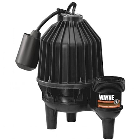 Wayne Water Systems 0.5 HP Thermoplastic Sewage Pump SEL50