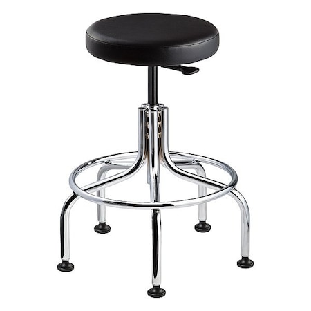 Bevco ISO 5 Tall Vinyl Tubular Steel Stool 3610C2-V-BK