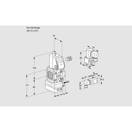 Honeywell Kromschroder VAG1-/15R/NWBE KS88001443