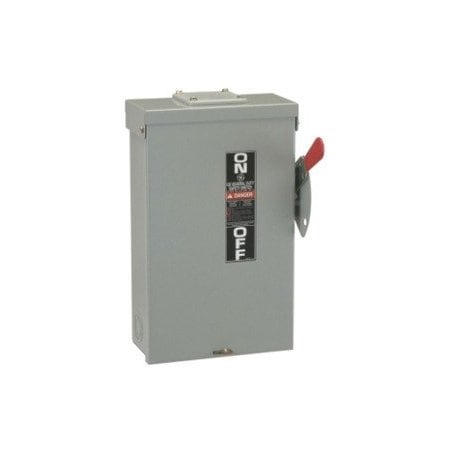 Ge Safety Switches TGN 3P 100A 240V 50/60Hz 3Ph Non Fusible 3Wire NEMA 3R TGN3323R