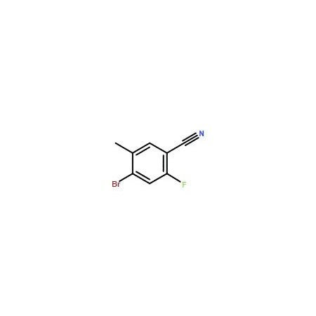 Ak Scientific 4-Bromo-2-fluoro-5-methylbenzonitrile (10g), CAS 916792-13-7 X4283-10g