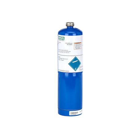 Msa Safety Gas, 27L, 0.6% Propane, UN1956 459943