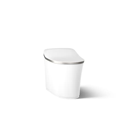 Kohler Eir One-piece elongated smart toilet, dual-flush 77795-0BN