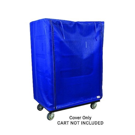 Royal Basket Trucks Mesh Cover, 61" H, 48" L, Blue G48-BBX-BGN