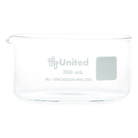 United Scientific Supplies Inc Crystallizing Dish, Colorless, 50 mm H, PK6 UNCRDSH-WS-300