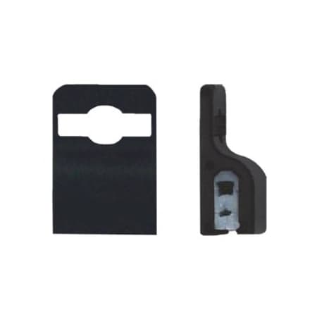 Brady Gripper 30 5710-3050 Badge Holder with Dispenser - Plastic, Silicon - Black 5710-3050
