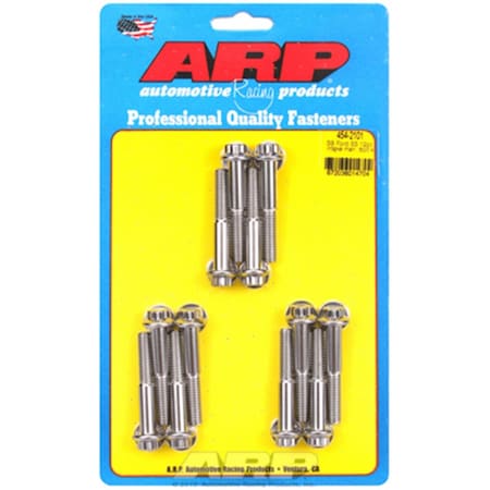 Arp 4542101 Sb Ford Stainless Steel 12 Point Intake Manifold Bolt Kit A14-4542101