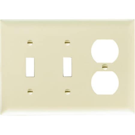 Nextgen SP28IU 3-Gang Urea Wall Plate, Ivory NE579596