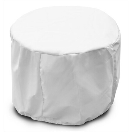 Koverroos Weathermax Round Table Cover- White - 22 Dia x 15 H in. 14262