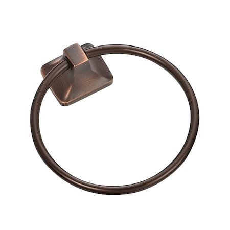 Boston Harbor Towel Ring, 5-7/8 in Dia Ring, Wall Mounting 3660-35-07-SOU