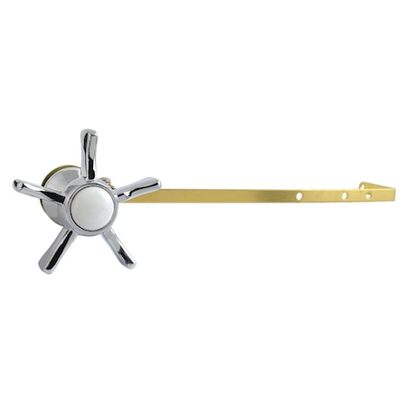 Kingston Brass Universal Front or Side Mount Toilet Tank Lever, Polished Chrome KTNXD1