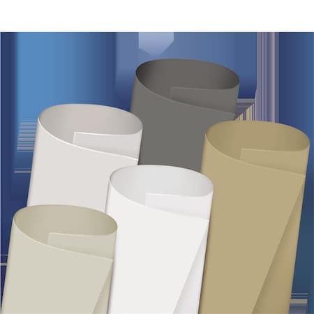 Alpha Systems FXM450WH15 4 ft. 6 in. x 16 ft. TPO Alpha-Ply Roof Membrane, White A7F-FXM450WH15