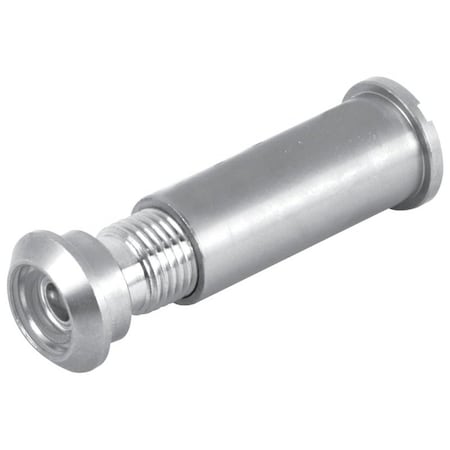Prime-Line Defender Security Door Viewer, 160 deg Viewing, 1-5/16 to 2-1/8 in Thick Door, Glass, Satin Nickel U 10347