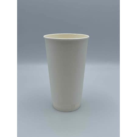 Empress Double Wall Paper Hot Cup 20 oz White, 500PK EHCDW20-W