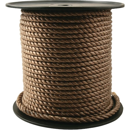 Do It Best 3/8''x300 ' Brown Twisted Unmanila Polypropylene Rope 707430