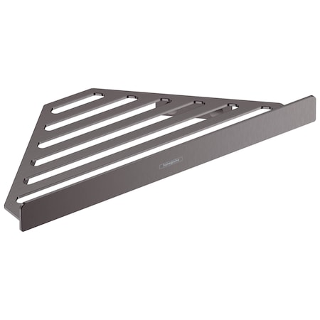 Hansgrohe AddStoris Corner Basket in Brushed Black Chrome 41741340