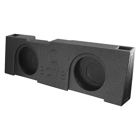 Hi-Tec 12 in. Qbomb empty Dual 2014 - Current GMC Crew Cab - 4 Door HI19263