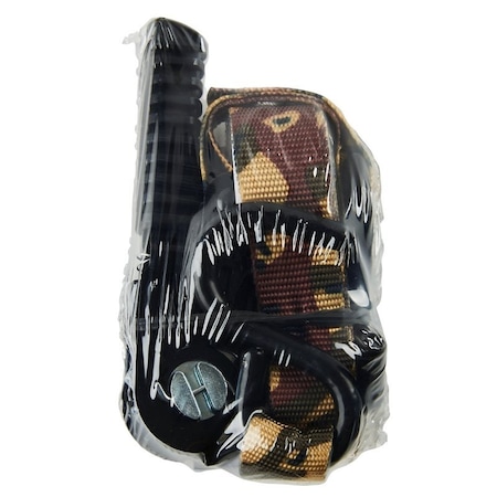 Keeper Tie-Down, 1 in W, 12 ft L, Desert Camo, 500 lb Working Load, S-Hook End 85400