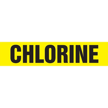 Accuform ASME ANSI PIPE MARKER CHLORINE RPK207SSH