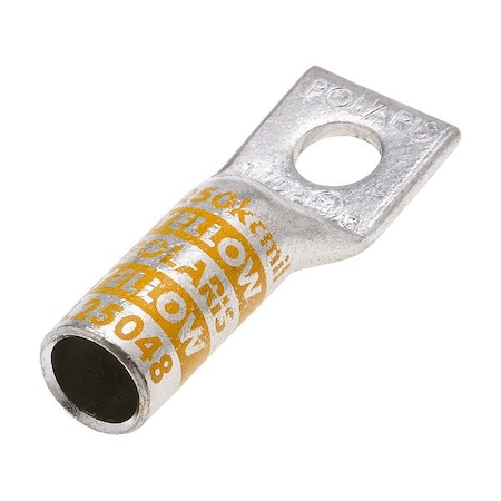 Polaris Compression Lugs, Yellow, Copper L25048
