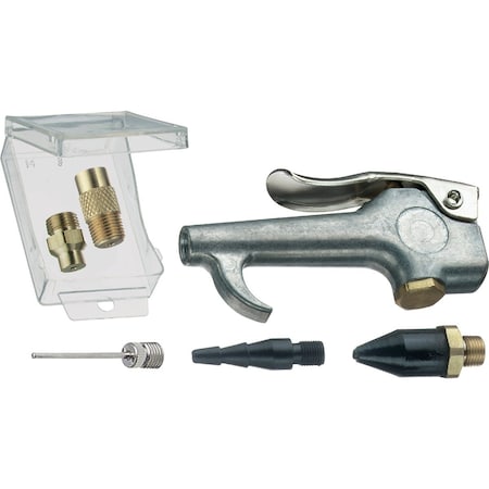 Tru-Flate 30 PSI 1/4''Deluxe Blow Gun 18-241