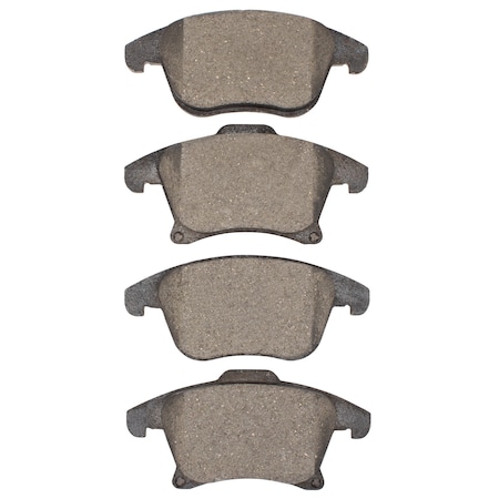 Dynamic Friction Co DFC 4000 HybriDynamic Brake Pads 4000-1653-00