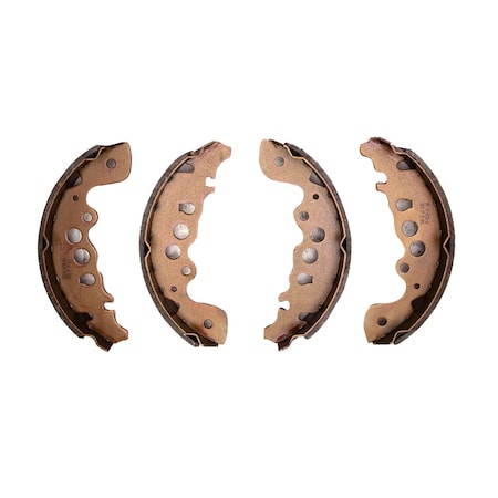 Dfc True Arc Parking Brake Shoes, Drum Brake Shoe Set, 1901-0738-00