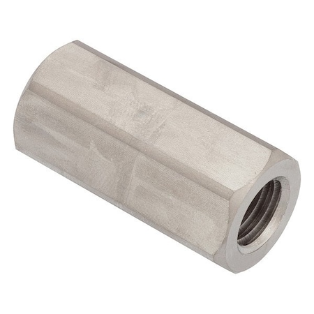 Zoro Select Female-Female Hex Adapter NUT60151EFX12C