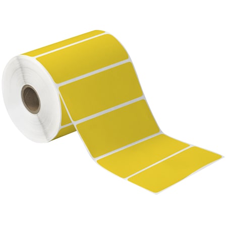 Tape Logic 4 x 1 1/2in Yellow Desktop Direct Thermal Label, 12PK THD346
