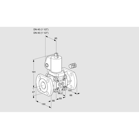 Honeywell Kromschroder VAS 240F/NWSL KS88006878