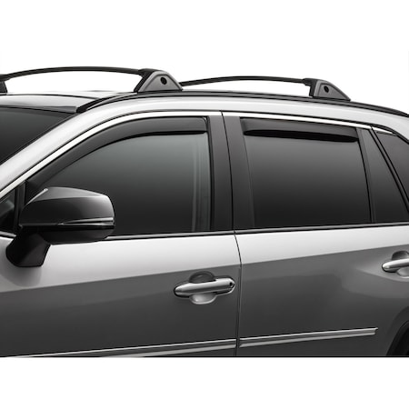 Weathertech Front and Rear Side Window Deflectors 80977IMB-85930IMB