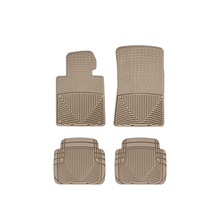 Weathertech Tan, Front and Rear All Weather Floor Mats W24TN-W50TN